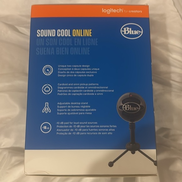 Blue Snowball podcast Microphone NWT never opened - Picture 2 of 5